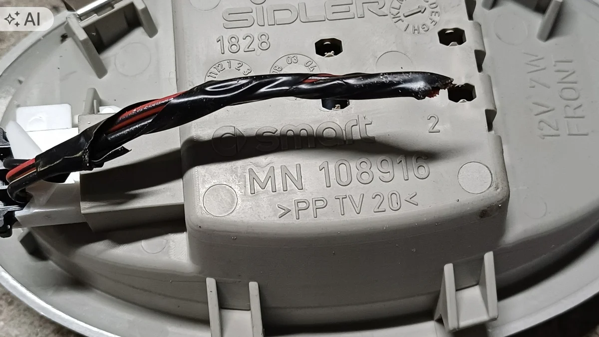 Smart Forfour 04- Interior Light Used image 4