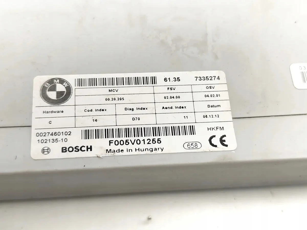 BMW X5 E70 Heckklappenmodul 7335274 image 7