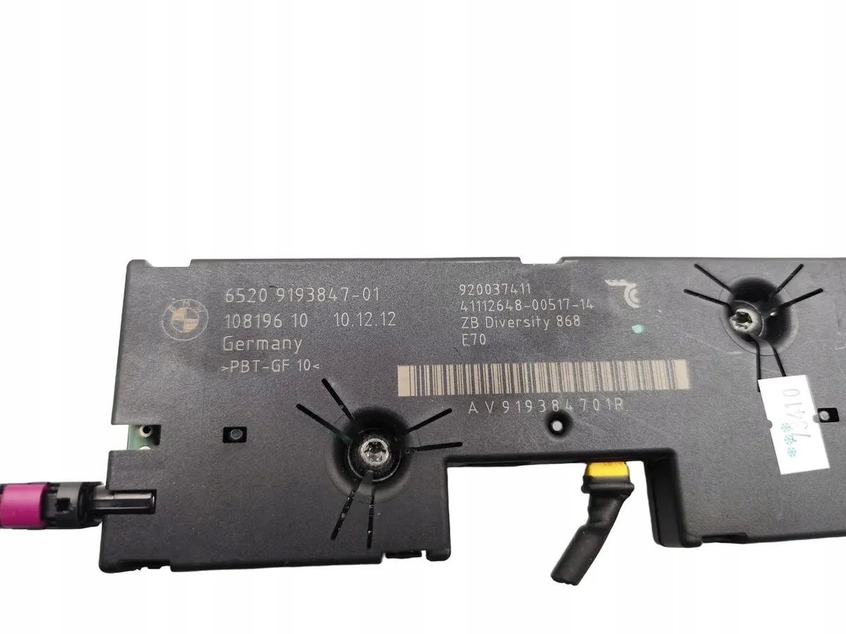 Unidad de control BMW X5 OEM 9193847 image 7
