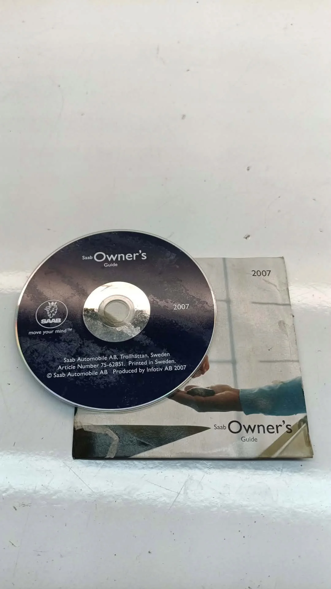 SAAB 9-3 Navigation Disc 2003-2006 ICM3