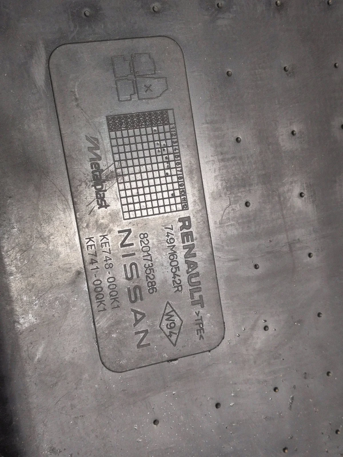 Tapis 2022 Renault Kangoo III 749M60542R image 6