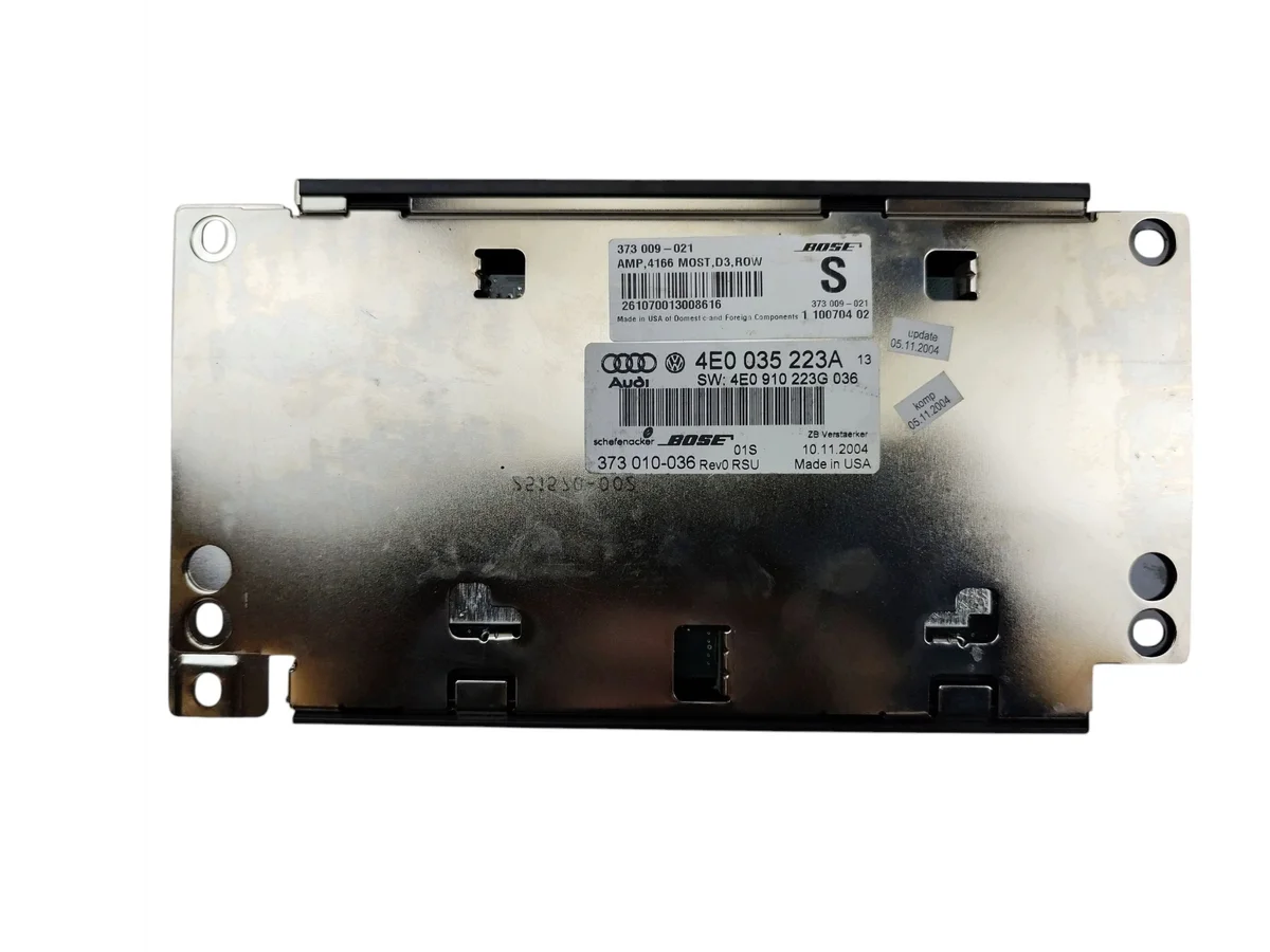 Ljudförstärkare BOSE Audi A8 D3 4E0035223A image 3