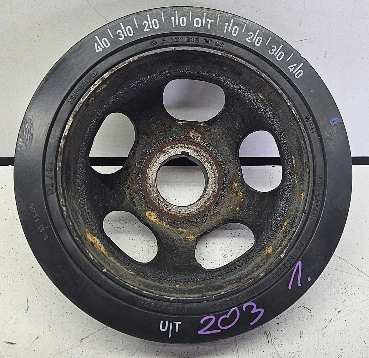 Poelie Krukas Mercedes C-Klasse W203 2710300003