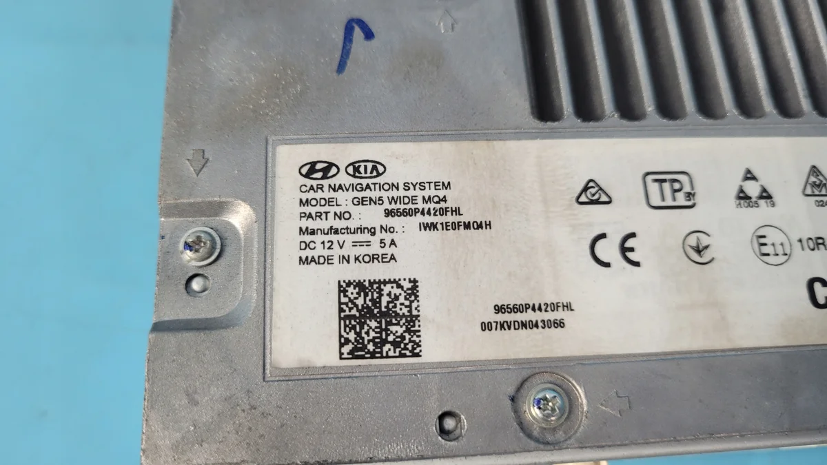 Kia Sorento IV Radio Navigation Bildschirm 96560-P4420 image 8