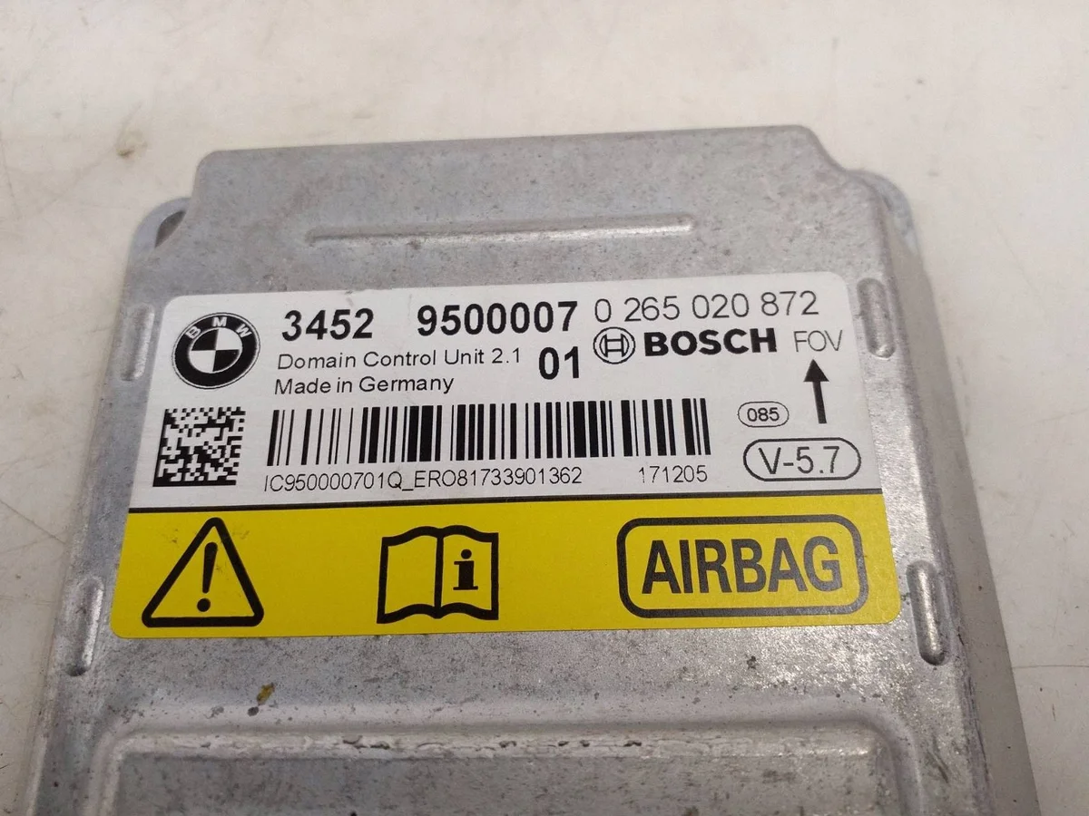 BMW X5 F15 Airbag-styrenhet 0265020872 image 4