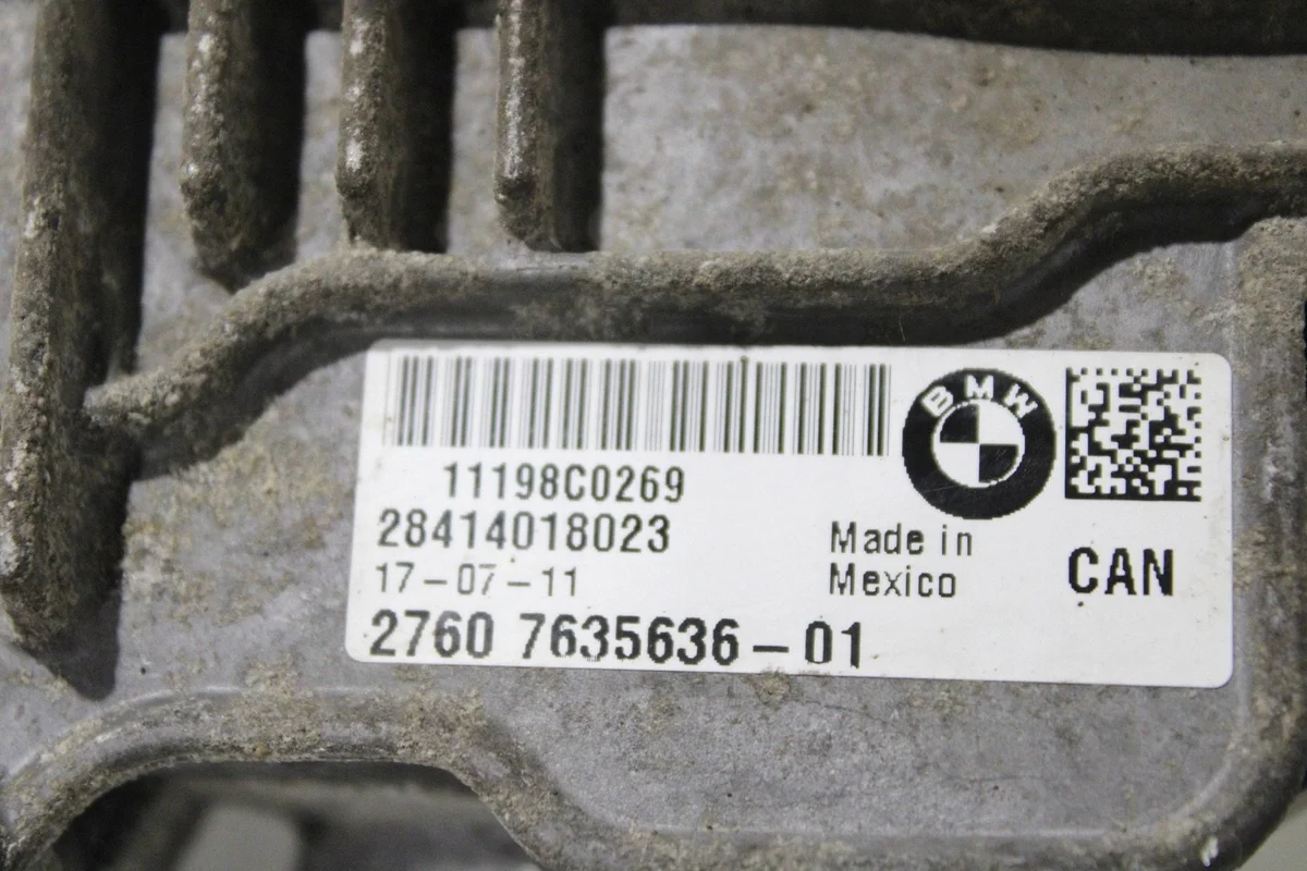 BMW 7635636 Stellmotor Verteilergetriebe Gebraucht image 7