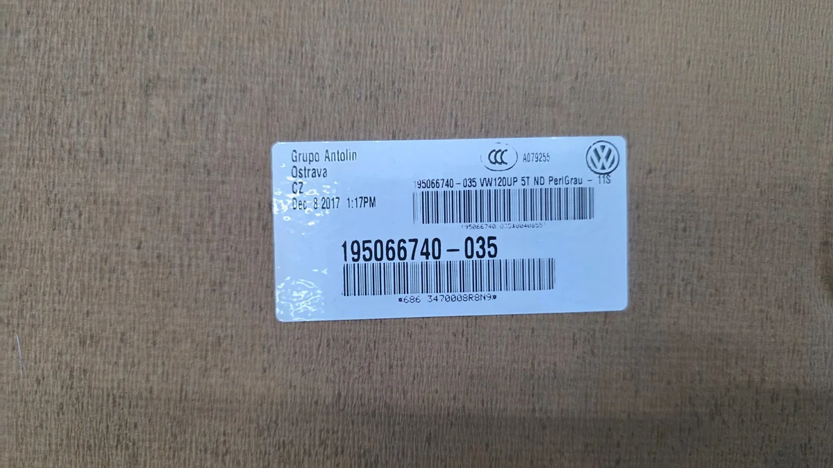 SKODA CITIGO hemelbekleding 1SL867501 image 8
