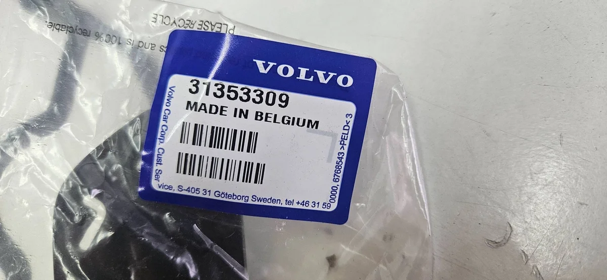 Volvo S60 V60 Washer Jet Cover Right 31353309