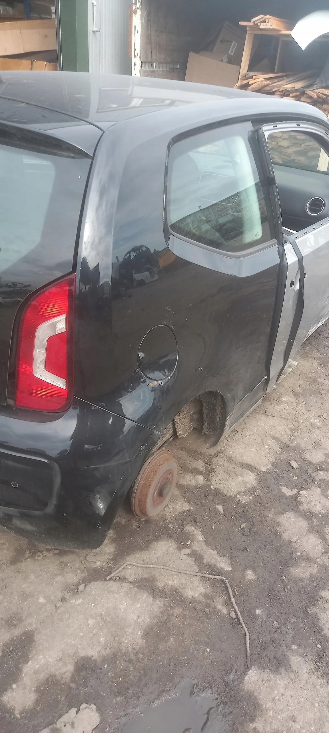 Aleta trasera derecha VW UP Skoda Citigo