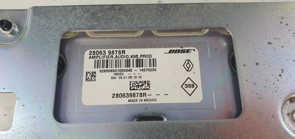 Renault Megane III BOSE Verstärker 280639878R image 5