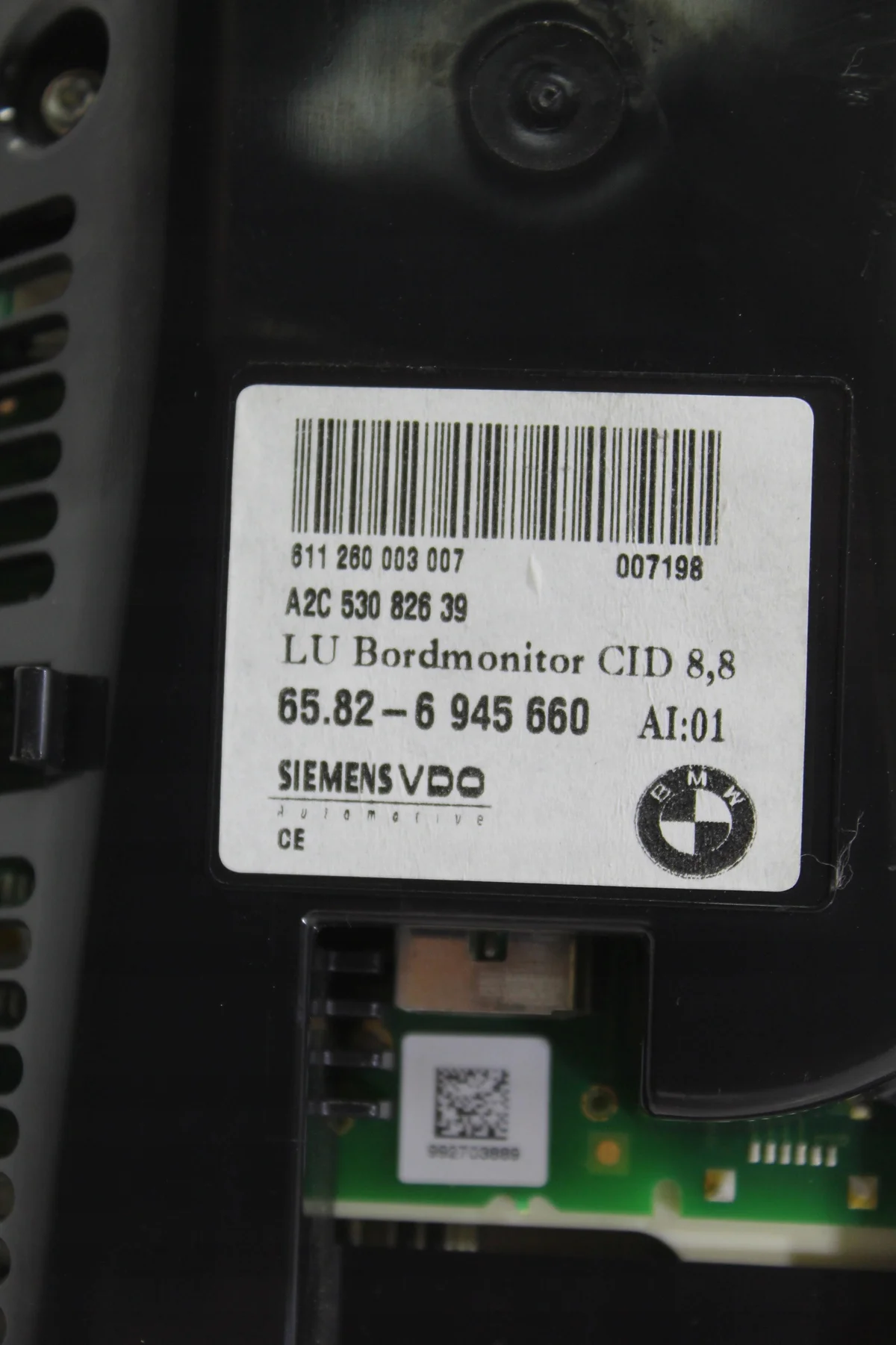 BMW E60 E63 Navigationsdisplay 8,8" 6945660 image 5