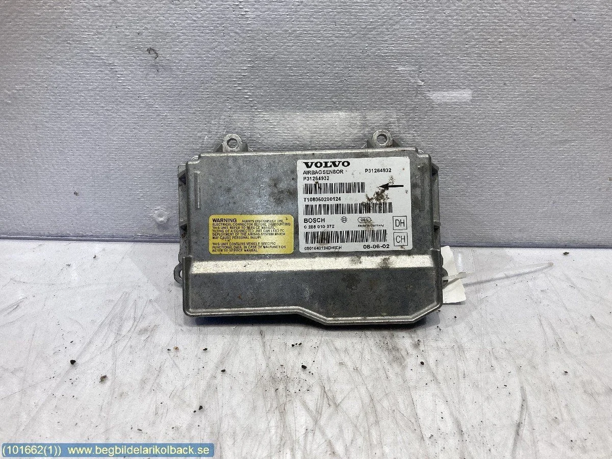 Volvo V70 Airbag-ohjain 0285010372