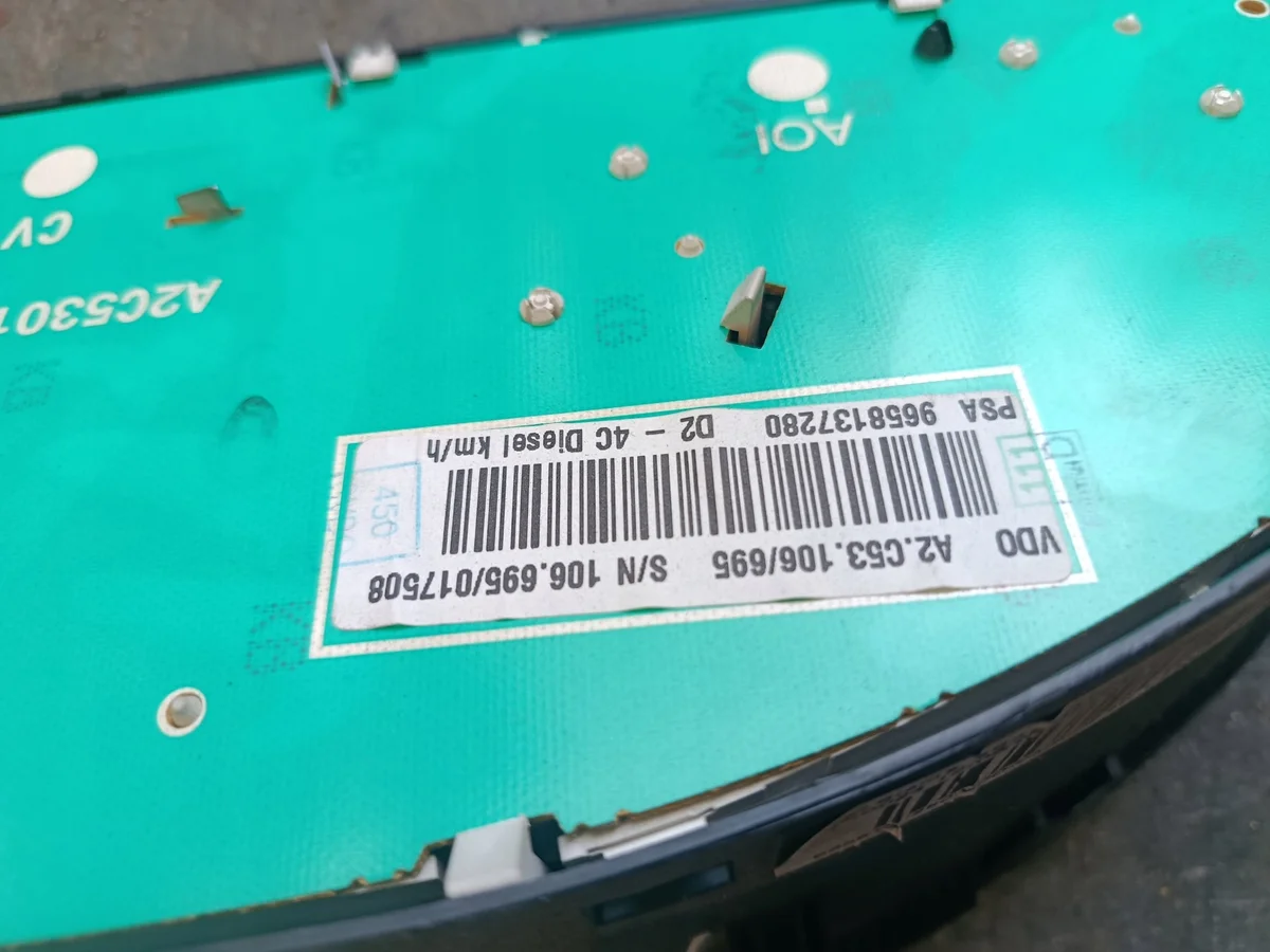 Instrumentpanel Peugeot 407 1.6HDI 9658137280 image 4