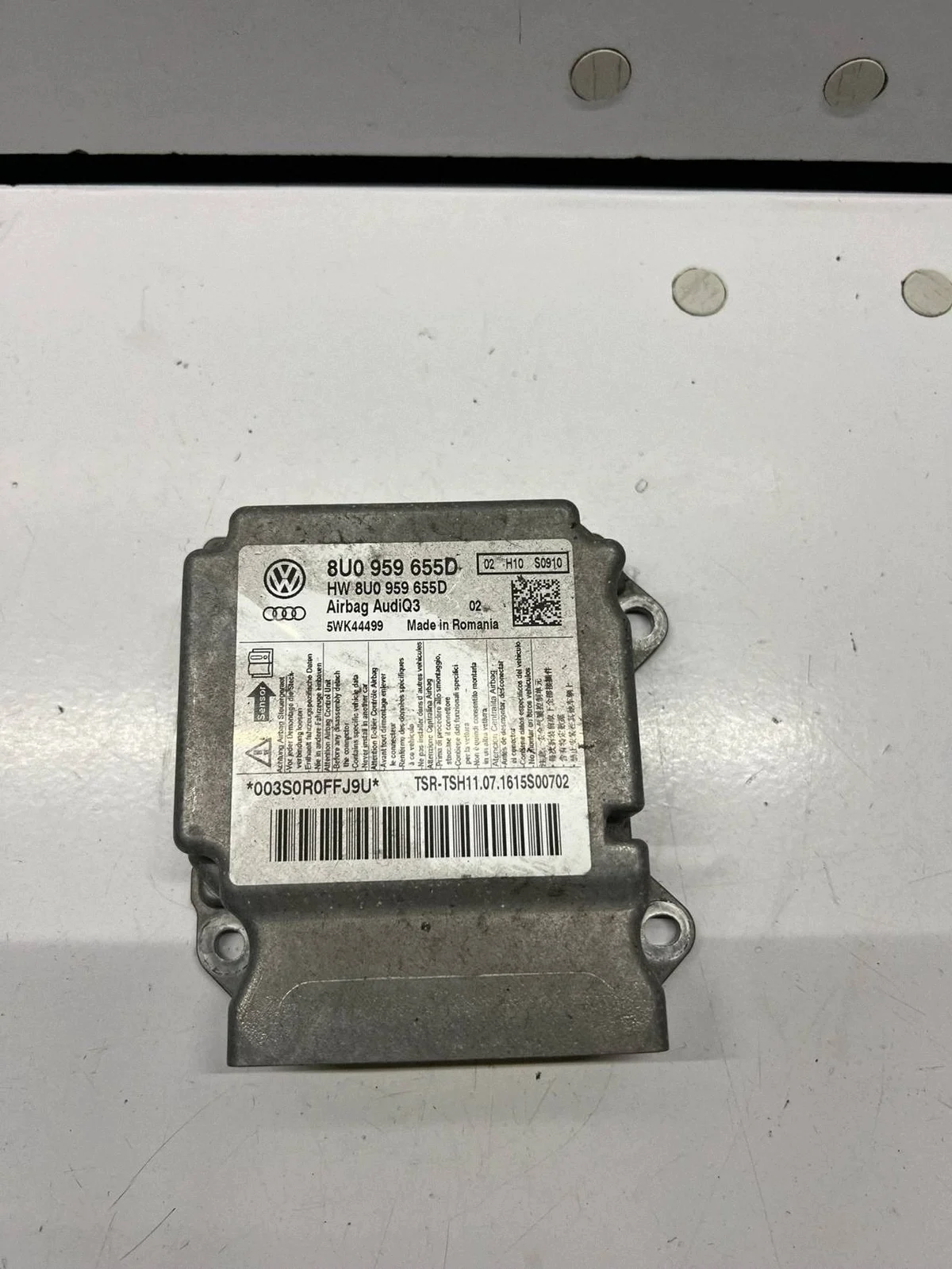 Centralina Airbag Audi Q3 8U 8U0959655D
