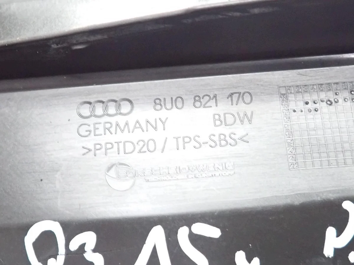 Schutz Radhausschale Audi Q3 8U 8U0821170 image 3