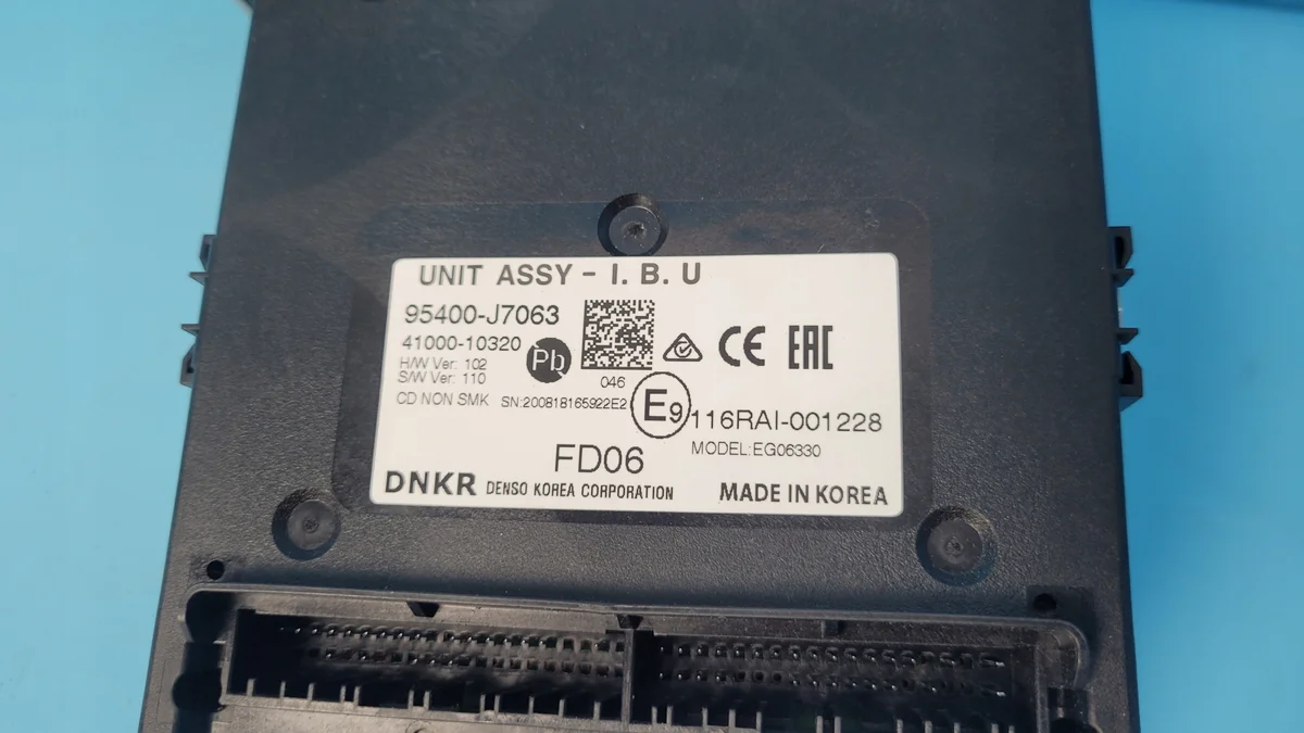 KIA CEED 3 III 21r Komfortmodul 95400-J7063
