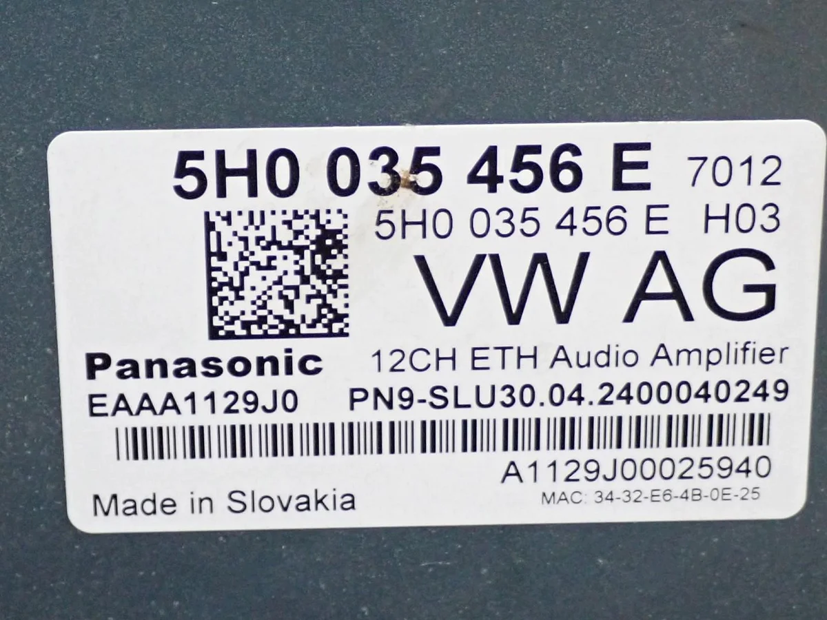 Module audio VW ID.4 5H0035456E occasion image 4