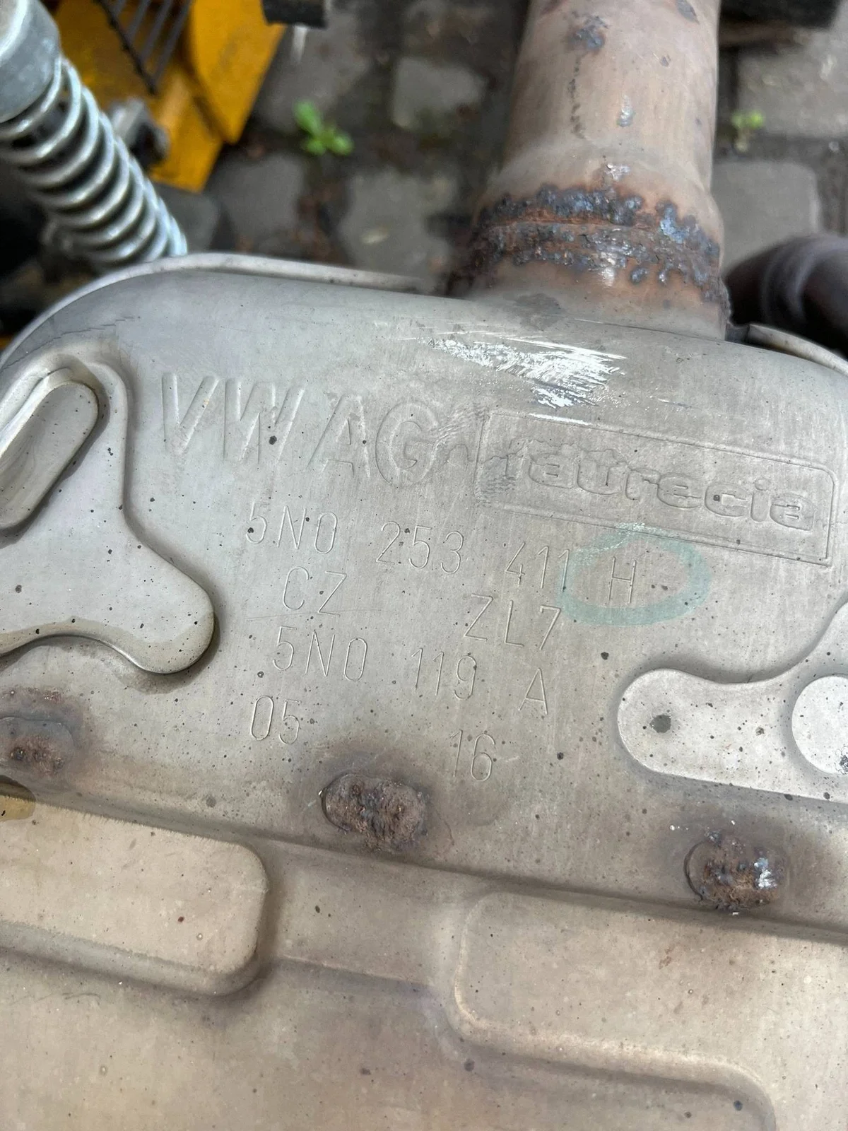 Auspuff Audi Q3 8U 2.0 TDI 5N0253611 image 10
