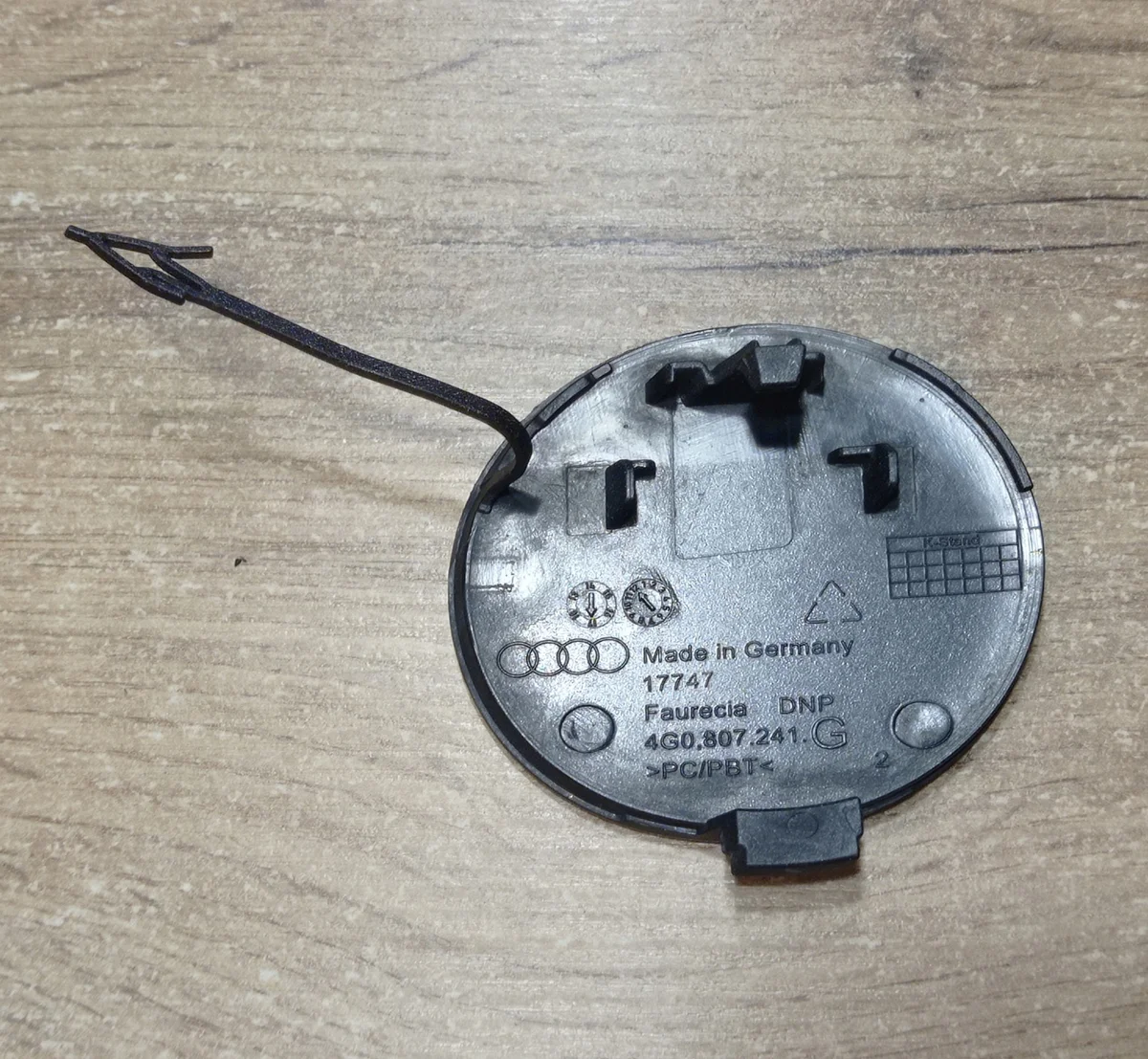 Audi A6 C7 S-Line Tampa Gancho 4G0807241G image 3