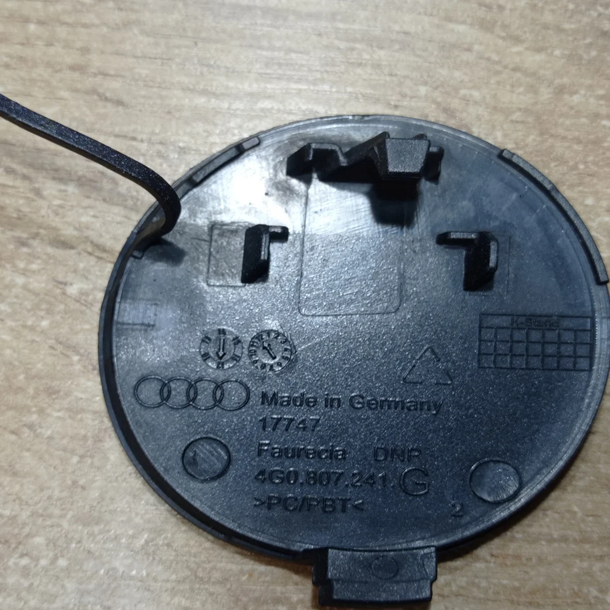 Audi A6 C7 S-Line Tampa Gancho 4G0807241G image 6