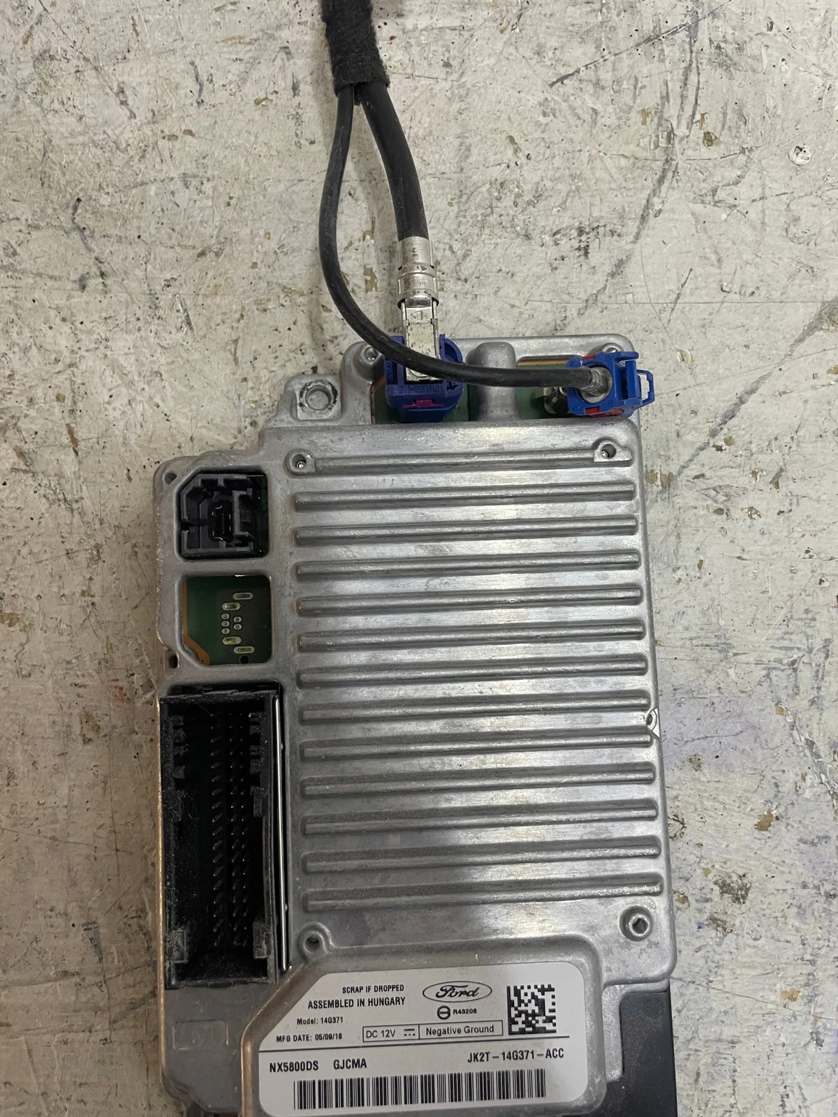 Modul Navigation Ford Fiesta MK8 JK2T-14G371-ACC image 3