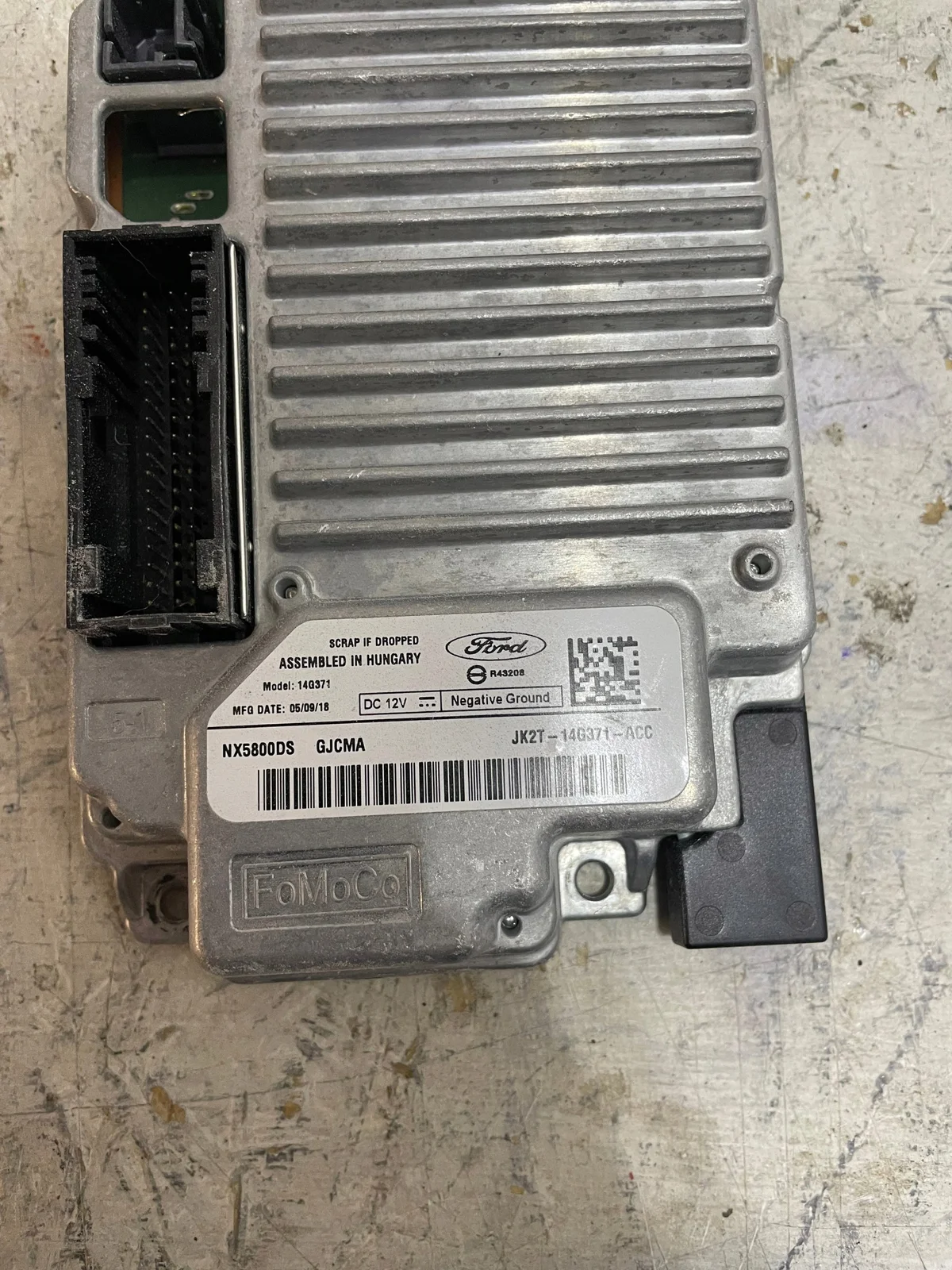Modul Navigation Ford Fiesta MK8 JK2T-14G371-ACC image 5