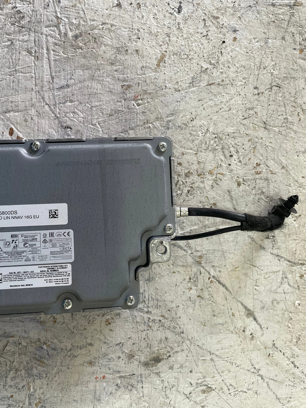Modul Navigation Ford Fiesta MK8 JK2T-14G371-ACC image 8