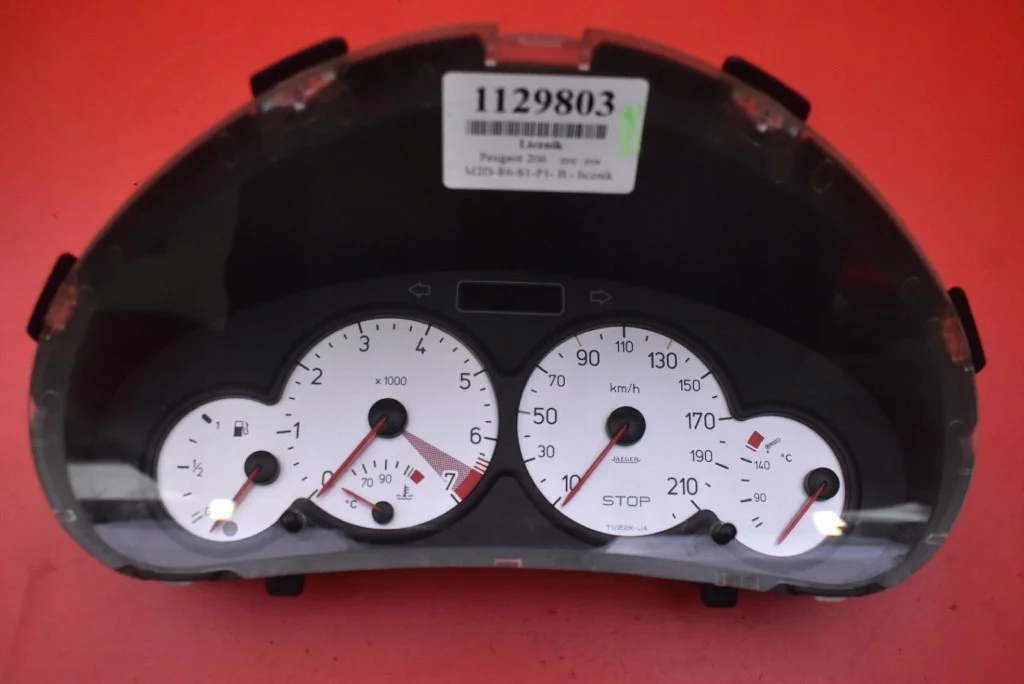 Teller Peugeot 206 CC 2.0 16V 136 PK