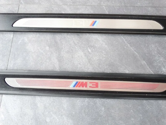 BMW E92 E93 M3 M-Paket Schwellerleisten Satz image 7