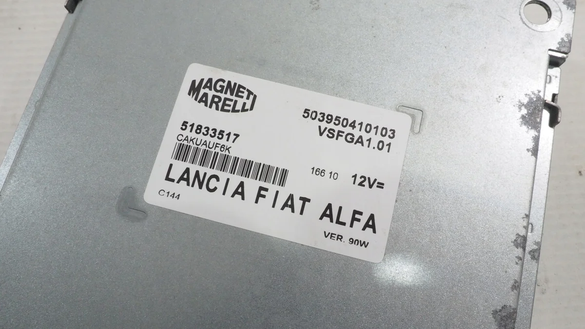 Módulo Rádio Fiat 500 51833517 Usado image 4