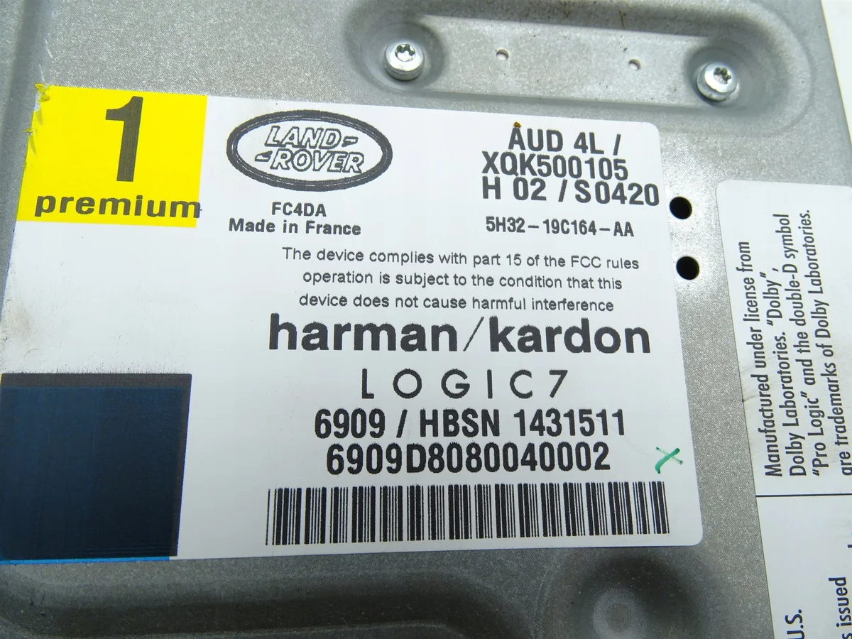 Harman Kardon vahvistin Range Rover Sport L322 image 6