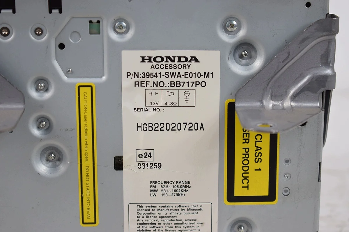 Radio Navigation Honda CR-V III OEM 150797 image 5
