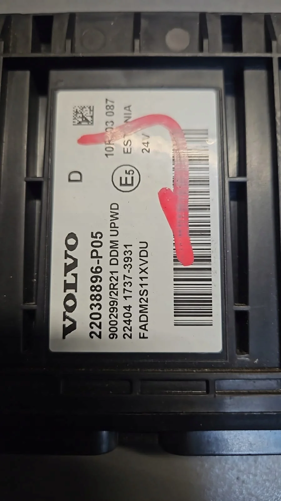 Módulo Volvo FH 4 OEM 22038896