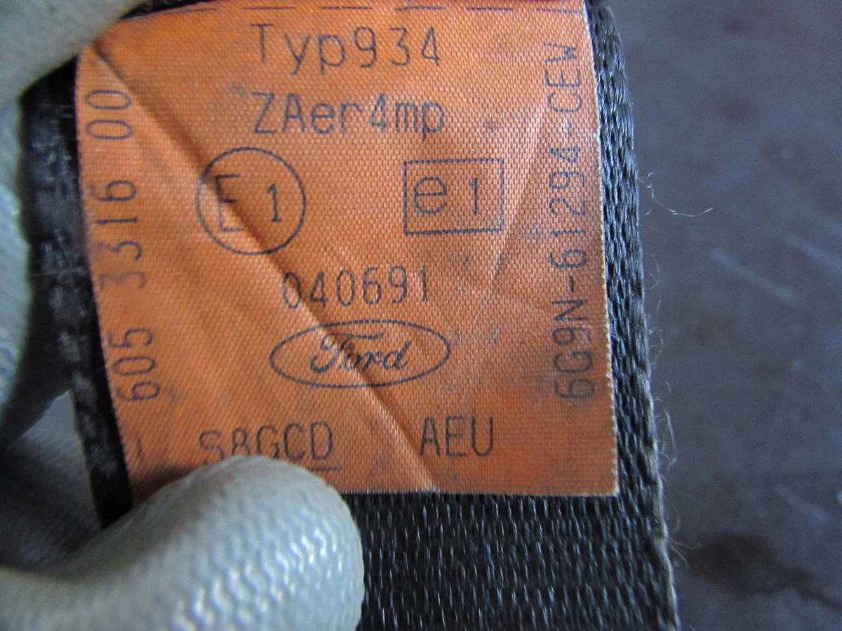 Ceinture de sécurité Ford OE 605274300 image 4
