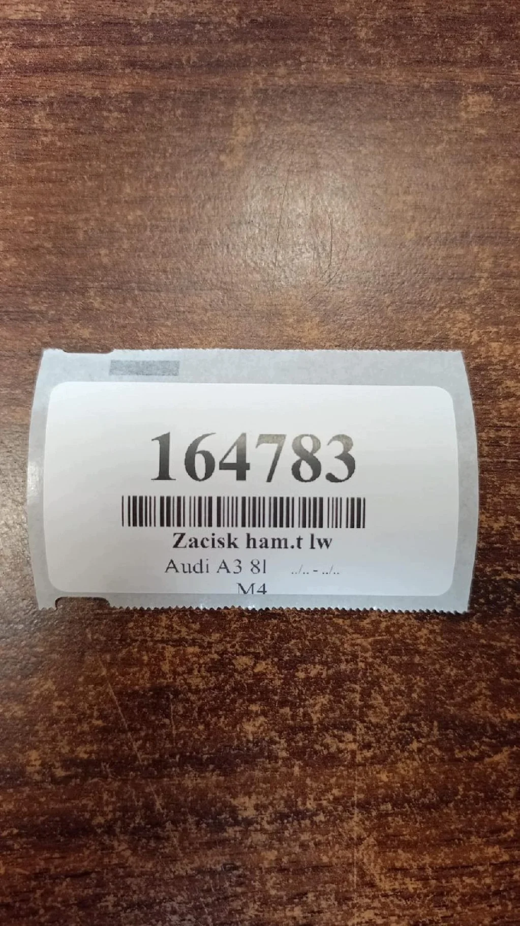 Audi A3 8L Bremssattel Links Hinten F-164783 image 8