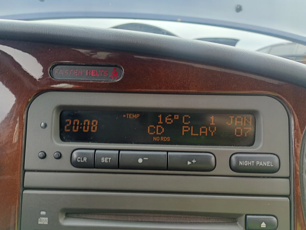 Radio display Saab 9-3 98-02 (MM-2509-35)