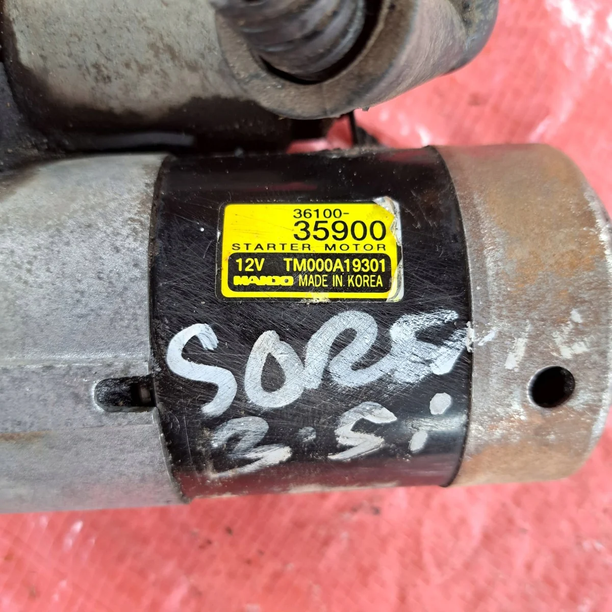 Startmotor KIA SORENTO I 3.5i 2005 image 3