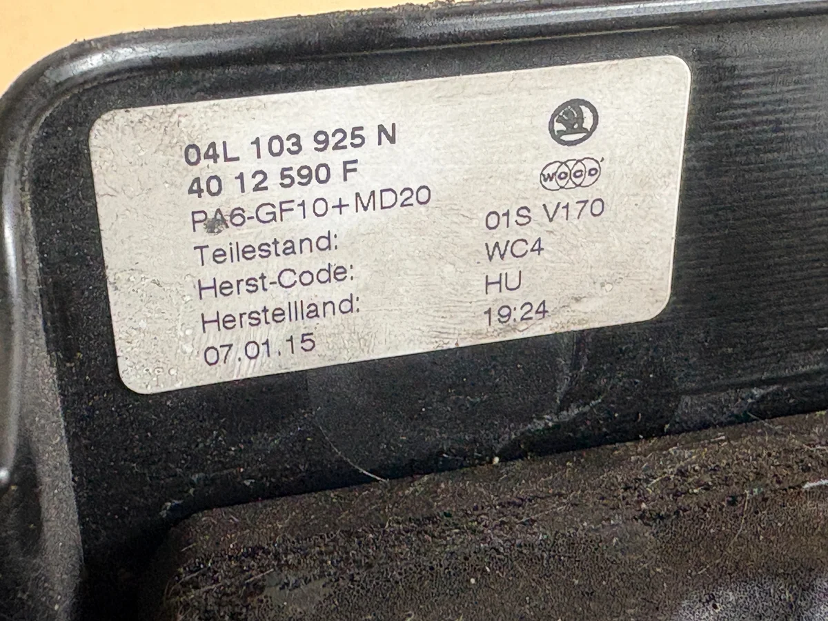 Skoda Octavia III Abdeckung Motorhaube 04L103925N image 7