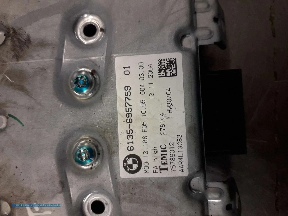 BMW 5 E60 E61 Modul dörr 61356957759