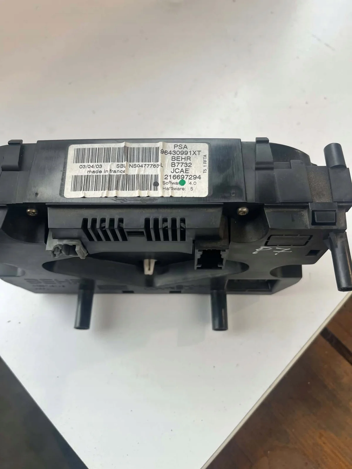 Interruptor Clima Peugeot 307 M3S156 image 3