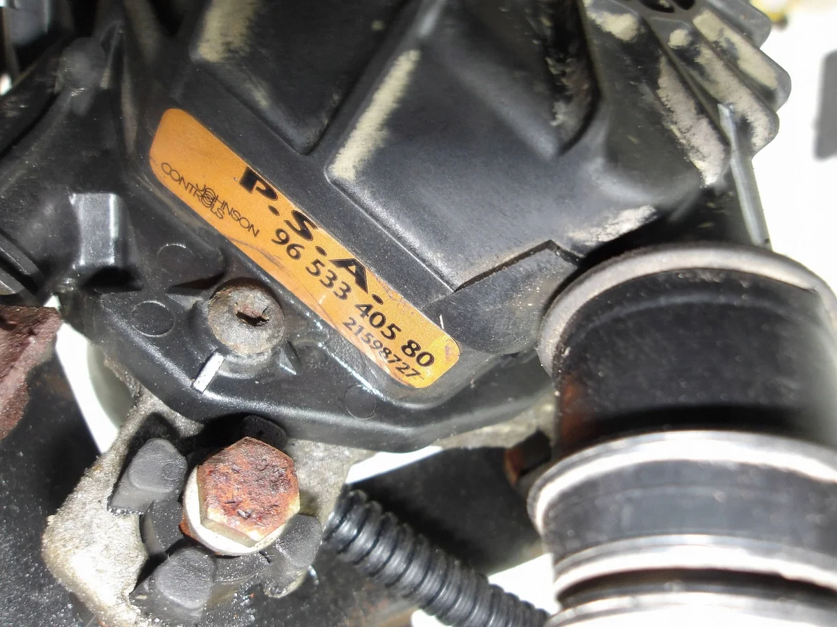 Bomba de ar secundária Citroen 9653340580 image 3
