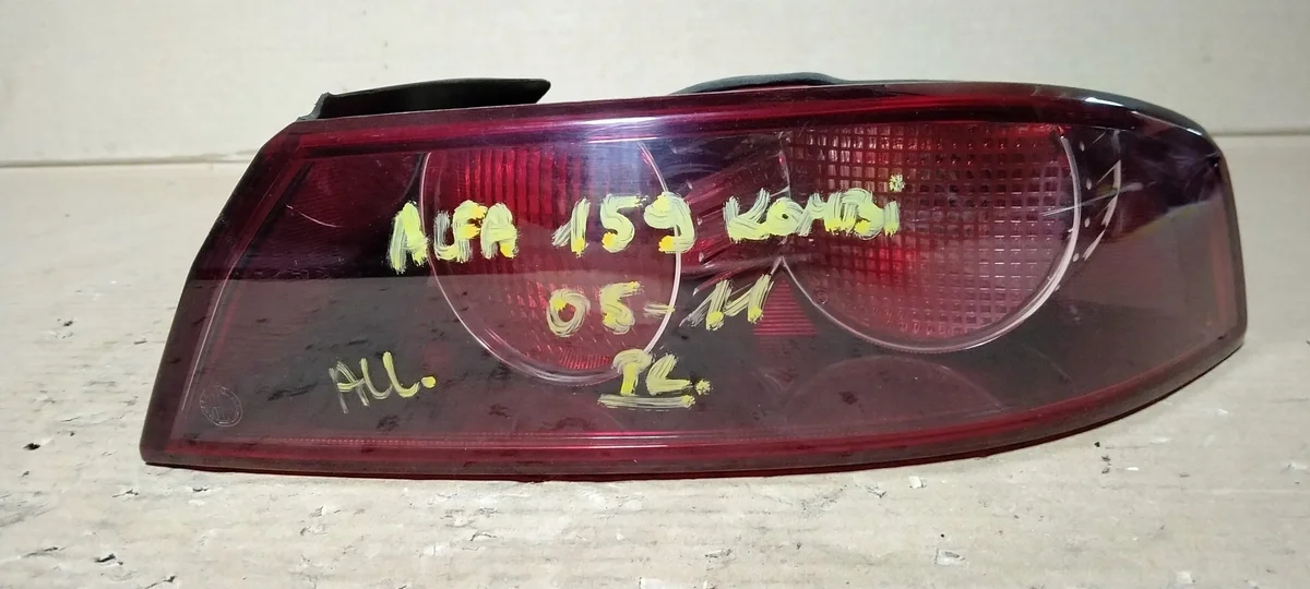 Alfa Romeo 159 Lámpara Trasera Derecha