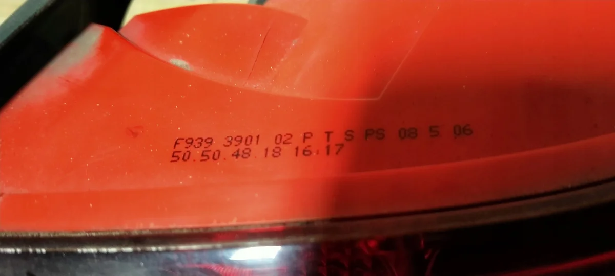 Alfa Romeo 159 Rückleuchte rechts Kotflügel image 4