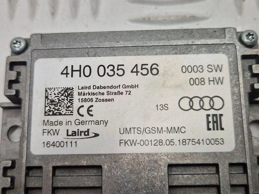 Versterker Antenne VW Golf VII 1.6 TDI OEM 16400111 image 6
