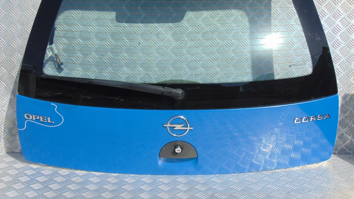 Opel Corsa C Heckklappe Kofferraumklappe image 4
