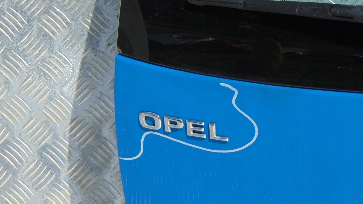 Opel Corsa C Heckklappe Kofferraumklappe image 5