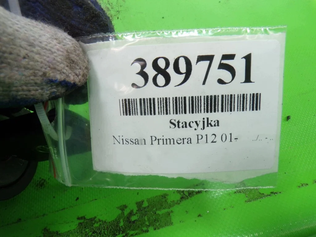 Nissan Primera P12 Zündschloss F-389751- image 4