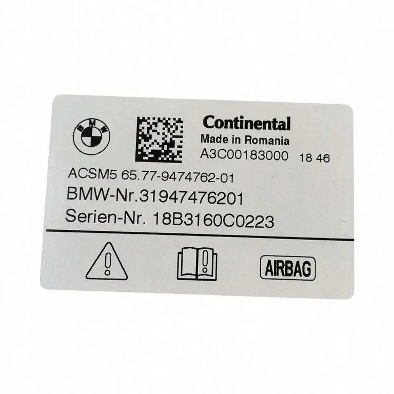 Modul Airbag BMW G30 G31 9474762 image 8