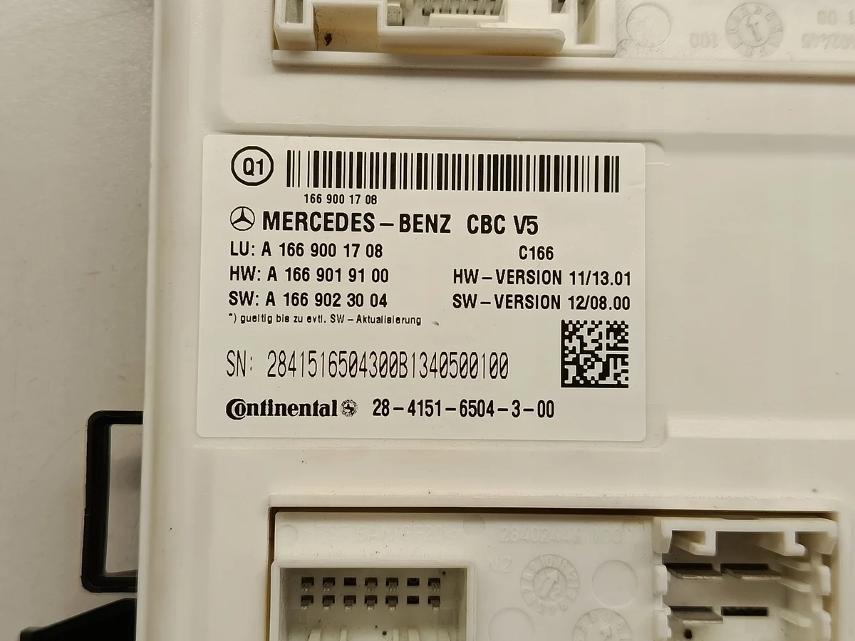 Module Confort Mercedes GL X166 A1669001708 image 7