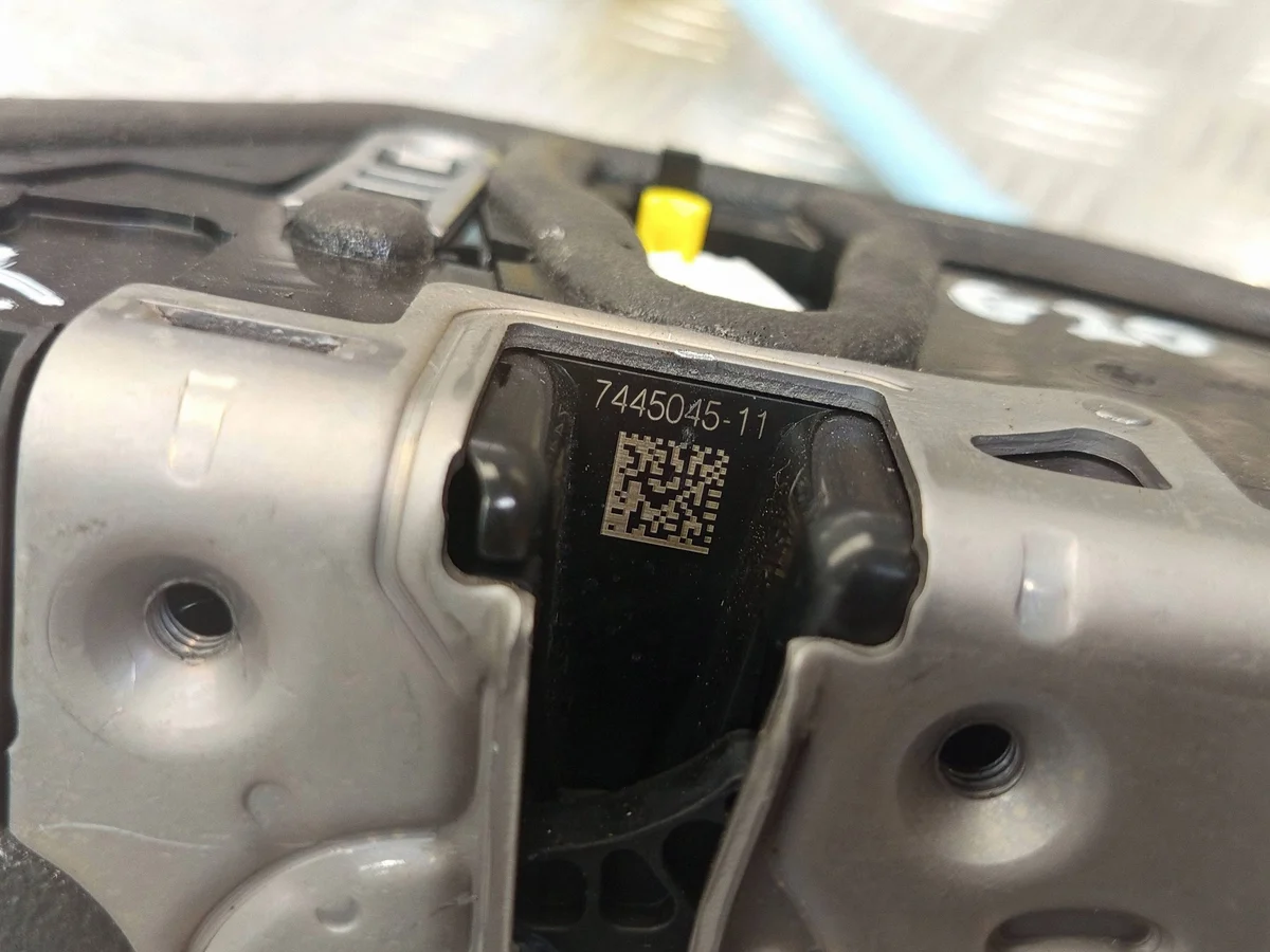 BMW 7445045 Deurslot Links Achter Gebruikt image 7